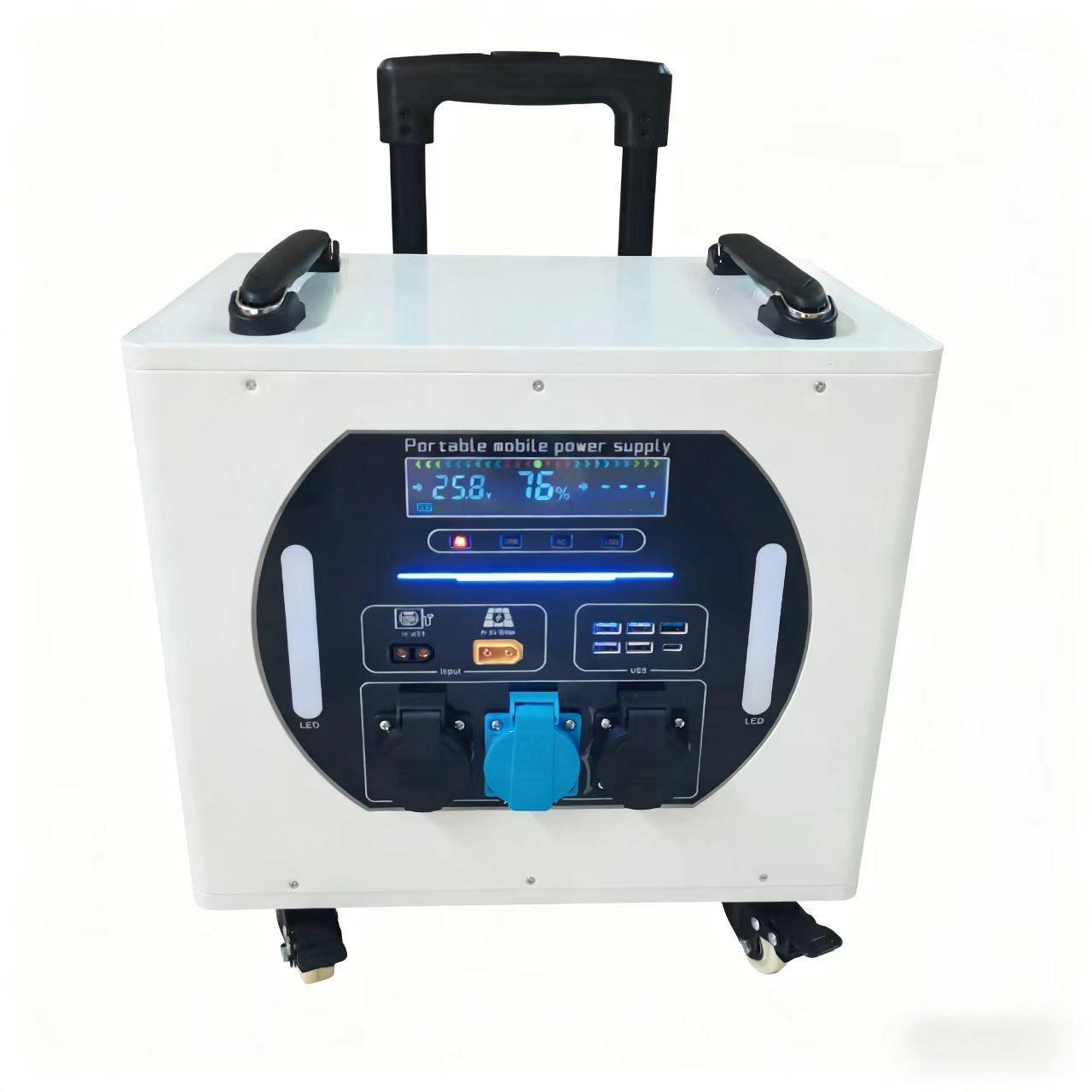 Power Outdoor - Premium Sınıf 3000W Bağlantı Çubuklu Valiz