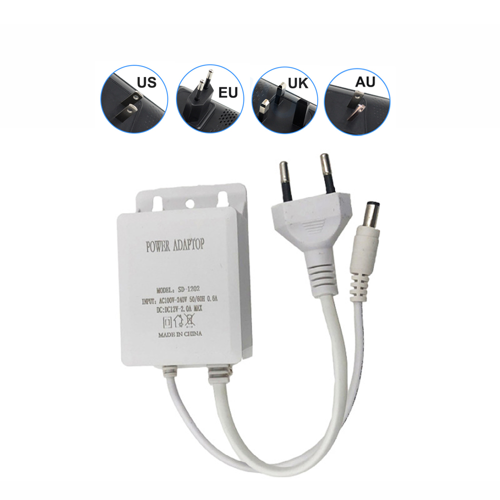 Outdoor Power Plug In - Açık AC 100-240V giriş DC 12V