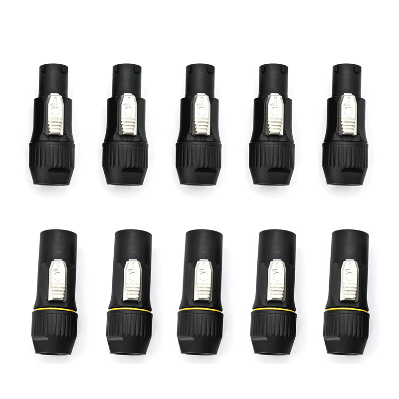 Outdoor Power Socket With Lock - 10 adet Su Geçirmez Powercon True