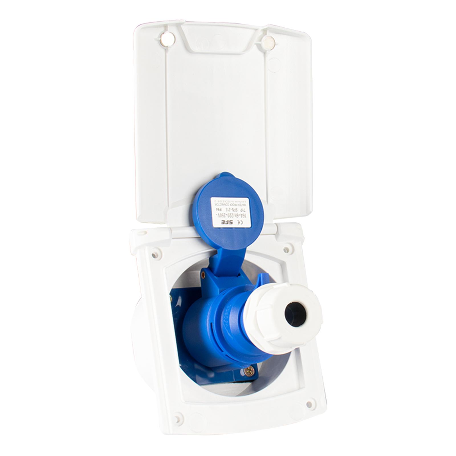 Outdoor Power Socket With Lock - RV Güç Fişi Soket Kilidi IP44