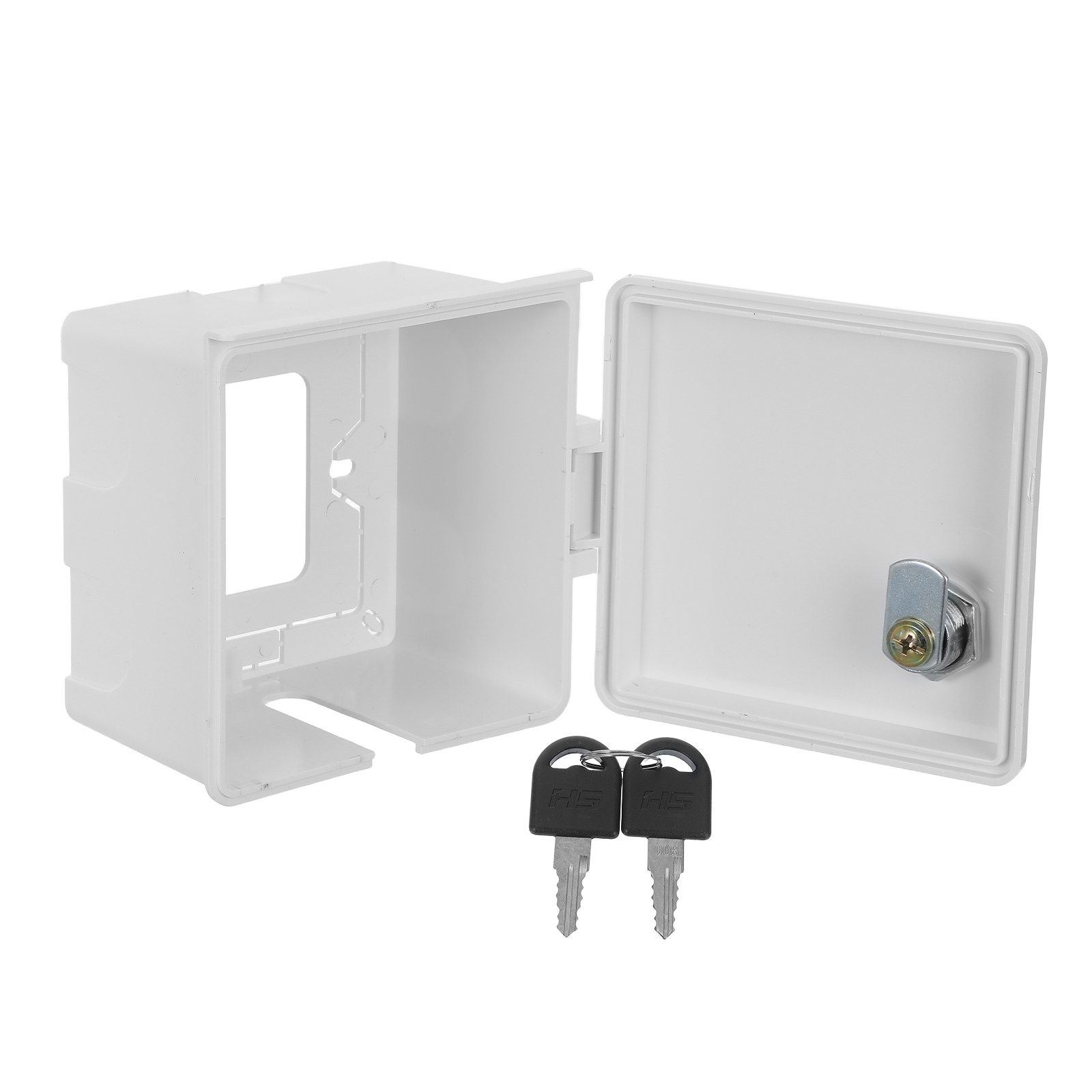 Outdoor Power Outlet Box - Su Geçirmez Priz Kutusu Kapağı Kilitli