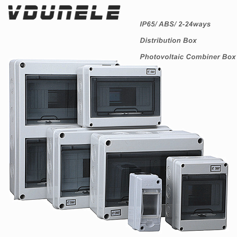 Outdoor Power Outlet Box - DC Kesici için IP65 Dağıtım Kutusu