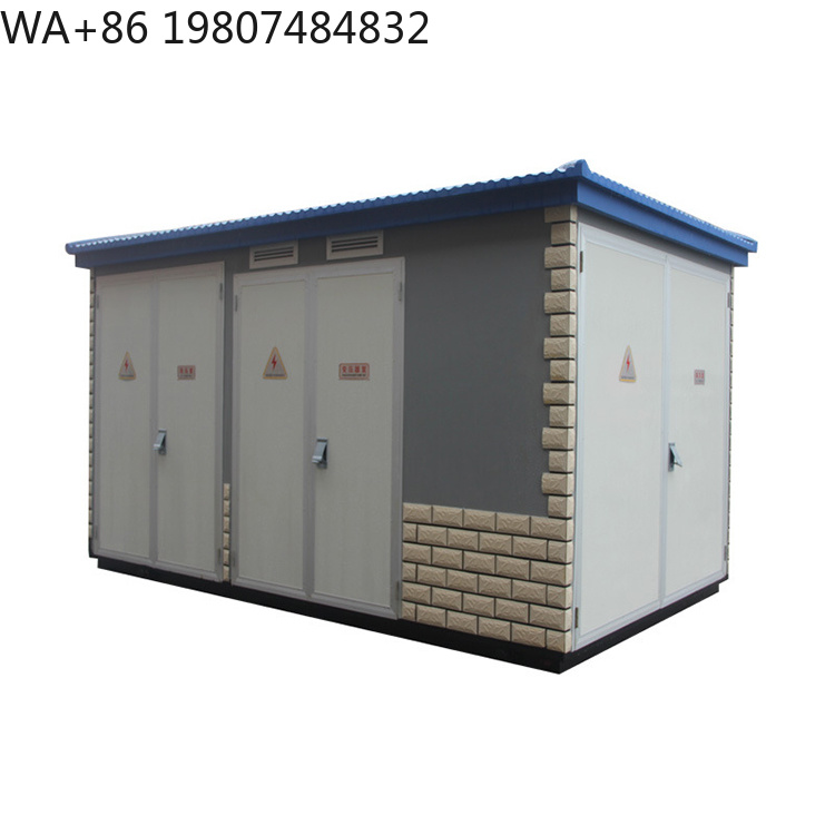 Outdoor Power Transformer - 11kV Açık Hava Prefabrik Trafo Merkezi