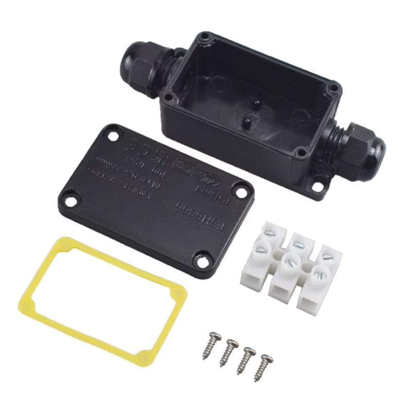 Outdoor Power Outlet Box - Su Geçirmez Bağlantı Kutusu 2 Yollu