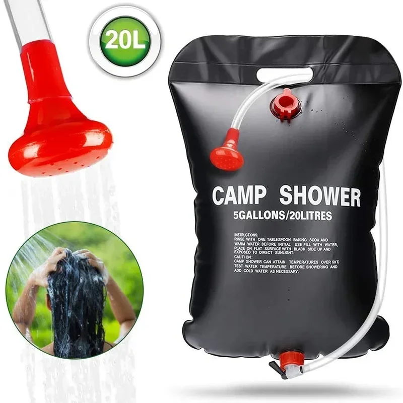 Outdoor Power Solutions - Büyük Kapasiteli 20L Açık Hava Duş