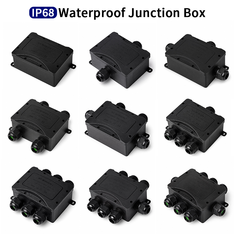 Outdoor Power Outlet Box - IP68 Su Geçirmez Bağlantı Kutusu 2-8