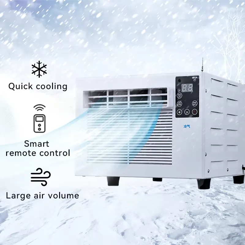 Power Outdoor - MiniBreeze A01 Taşınabilir Klima, Küçük Pencereler
