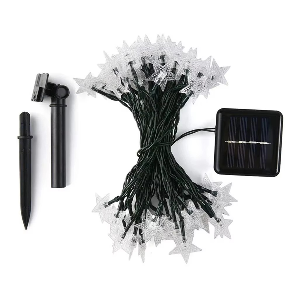 Güneş Enerjili Yıldız Şekilli  - Outdoor Solar Power Xmas Lights incelemesi ve fiyatı