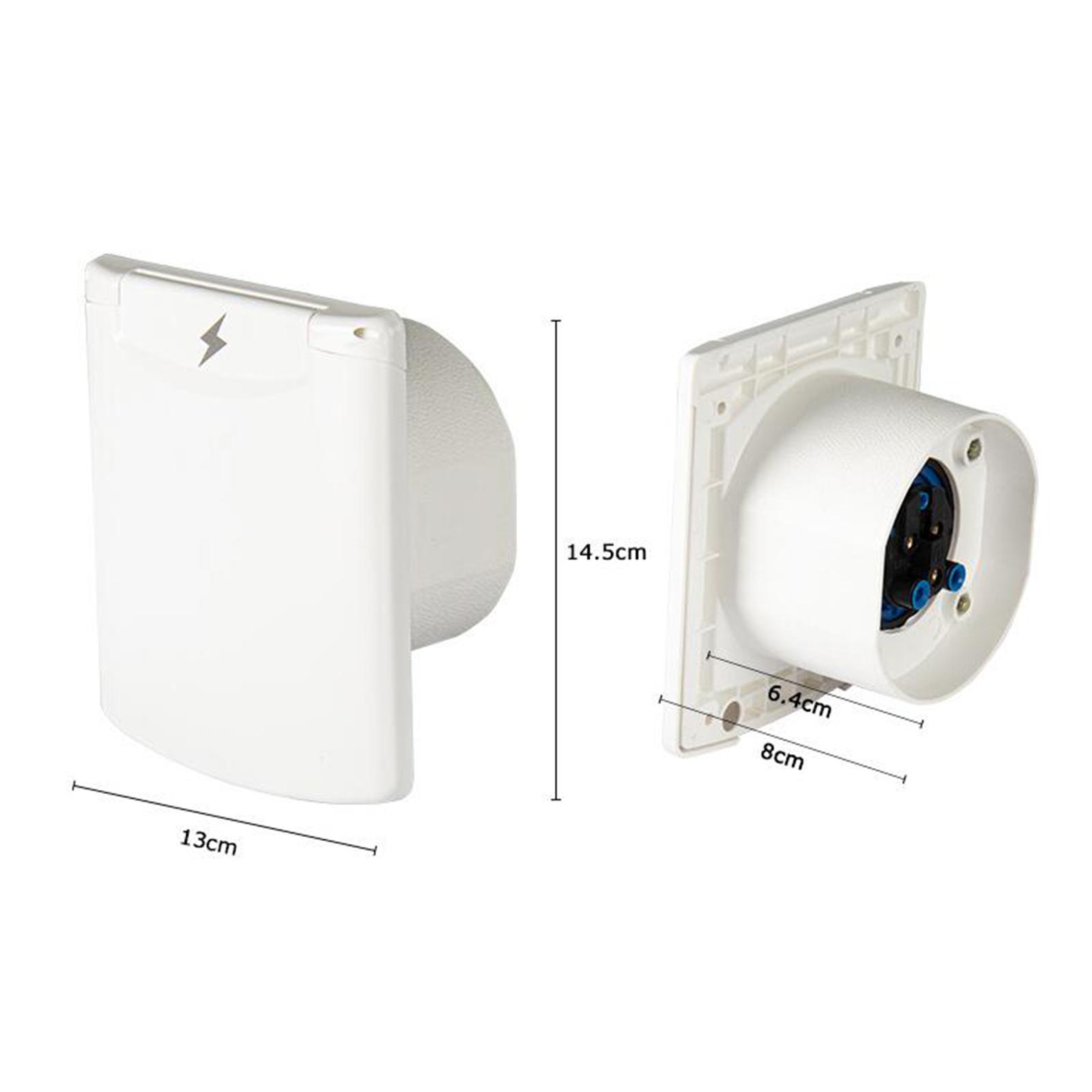 RV Güç Fişi Soket Kilidi IP44  - Outdoor Power Socket With Lock incelemesi ve fiyatı