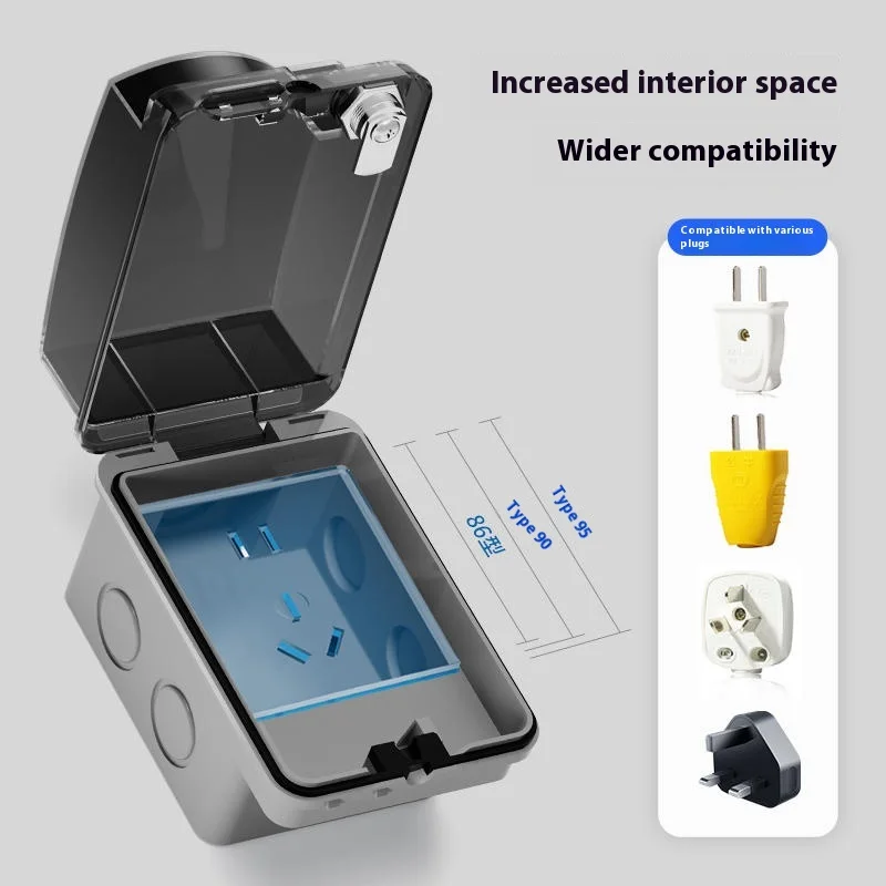 Dış Mekan 86 Tip Açık Montajlı - Outdoor Power Socket With Lock incelemesi ve fiyatı