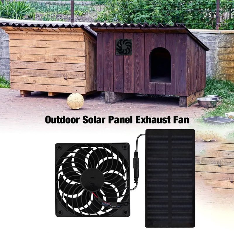 Güneş Paneliyle Çalışan 12cm H - Outdoor Power Vent incelemesi ve fiyatı