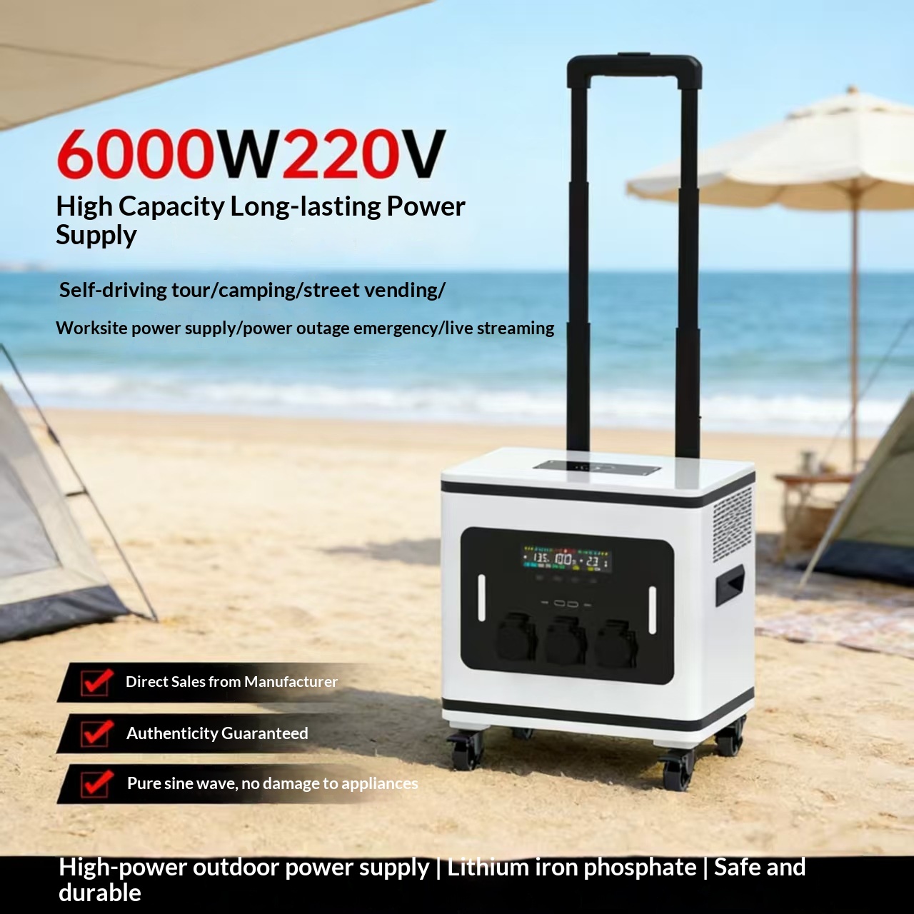 Lityum İyon Pil Dış Mekan Mobi - Power Outdoor incelemesi ve fiyatı