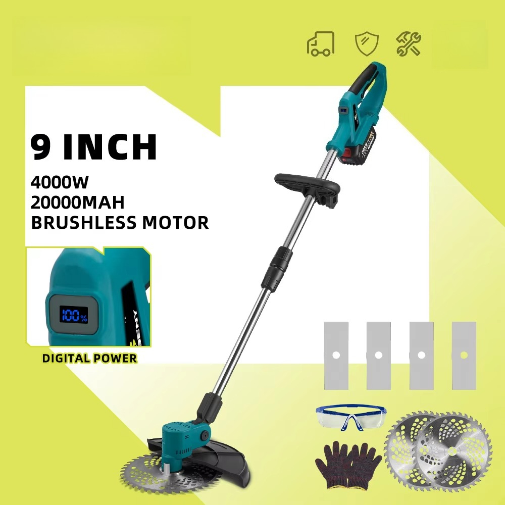 4000W Elektrikli Çim Biçme Mak - Lawn Mower Battery incelemesi ve fiyatı