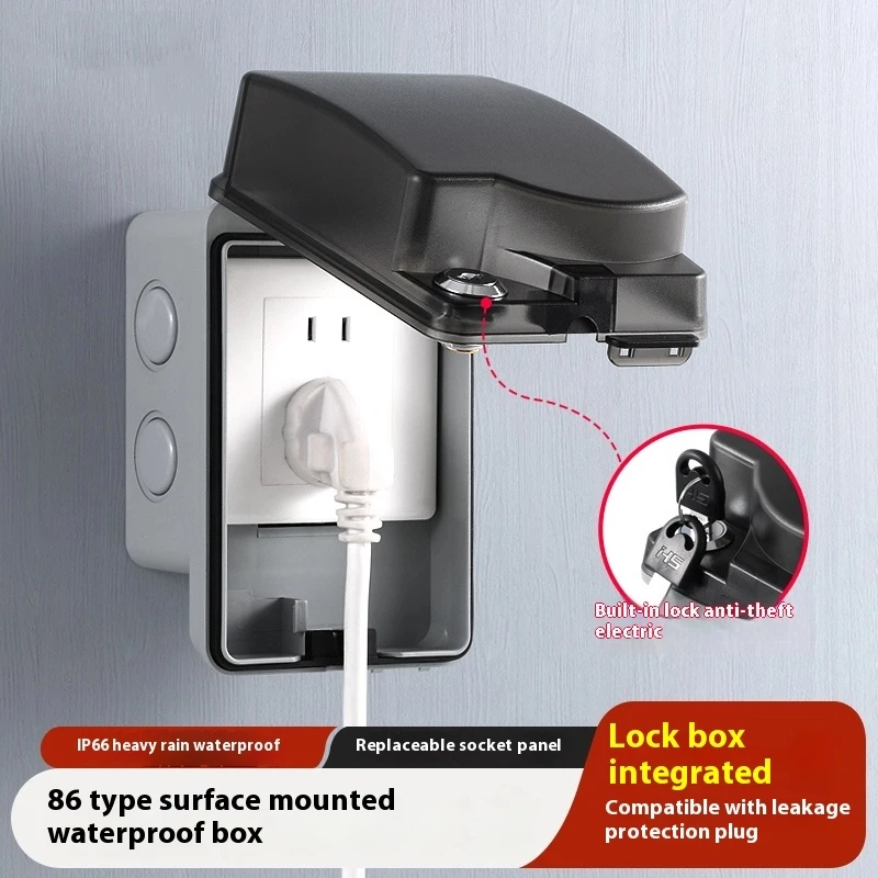 Dış Mekan Su Geçirmez Priz Açı - Outdoor Power Socket With Lock incelemesi ve fiyatı