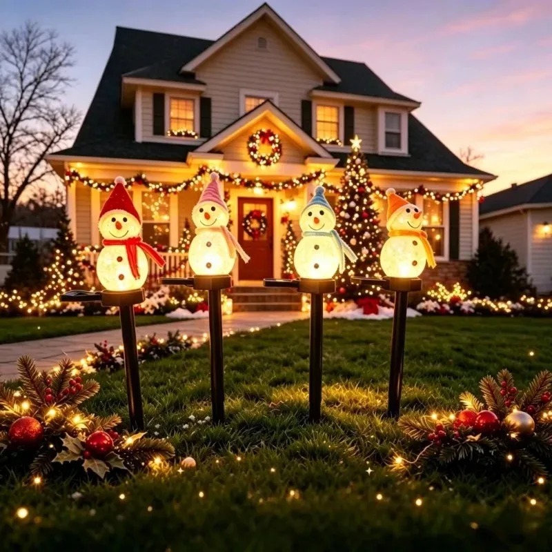 Güneş Enerjili Kardan Adam Bah - Outdoor Solar Power Xmas Lights incelemesi ve fiyatı