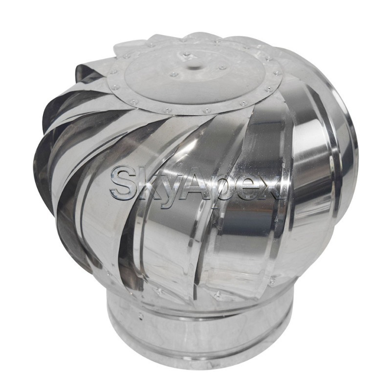 304 Paslanmaz Çelik Güçsüz Çat - Outdoor Power Vent incelemesi ve fiyatı