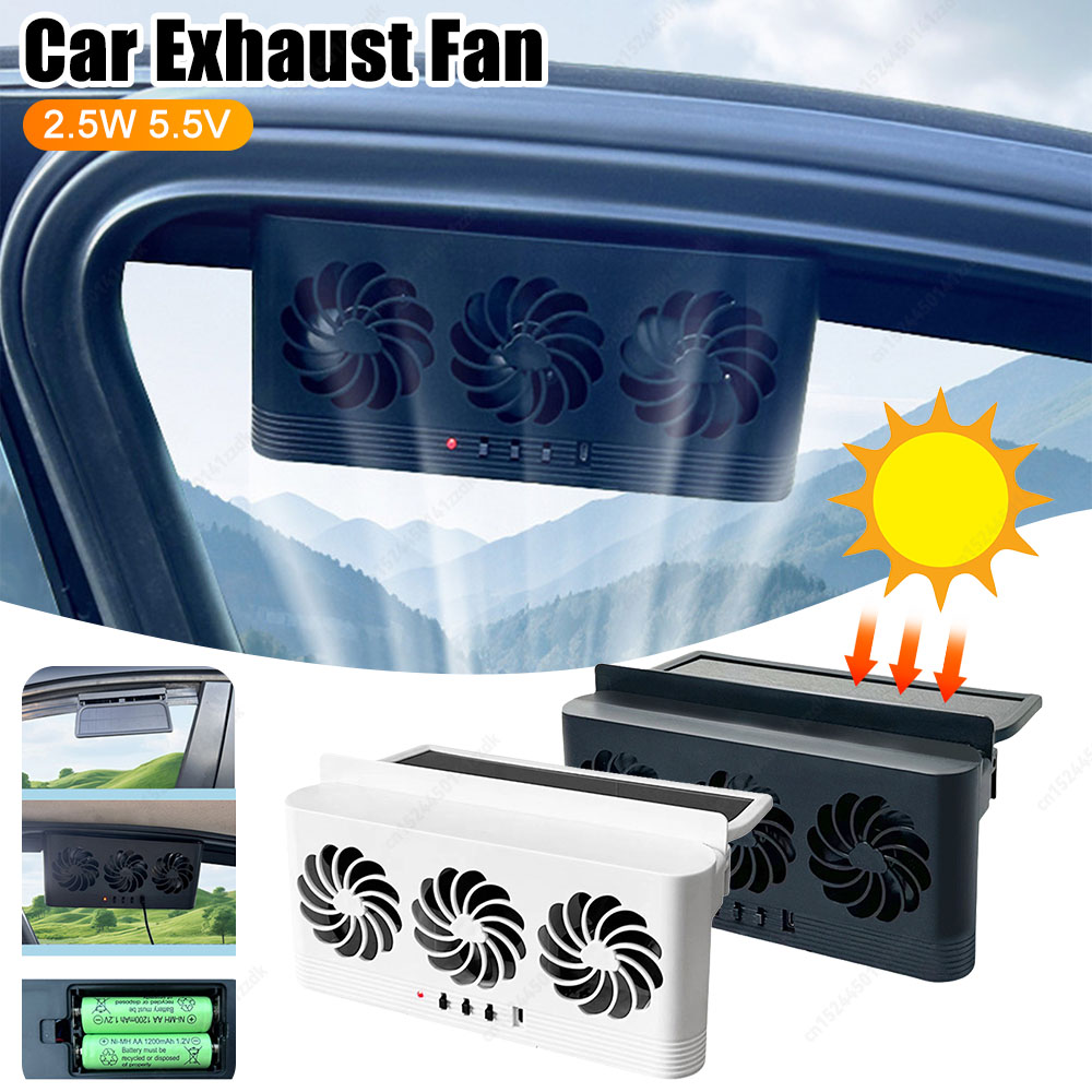 Güneş Enerjili Araba Egzoz Fan - Outdoor Power Vent incelemesi ve fiyatı