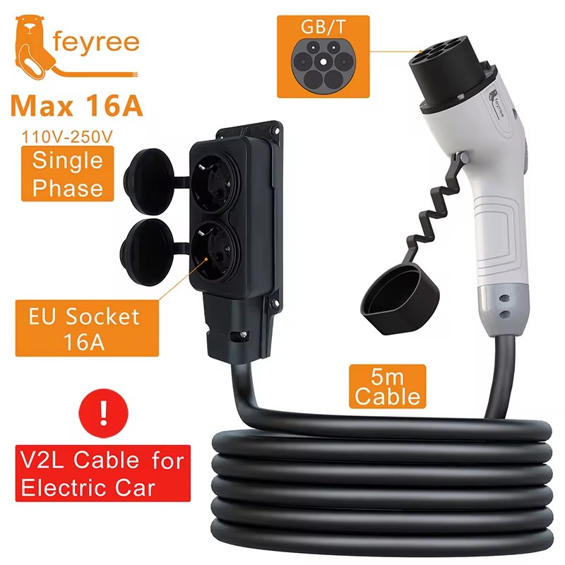 Feyree V2L Kablo Deşarj Fişi E - Outdoor Power Plug In incelemesi ve fiyatı